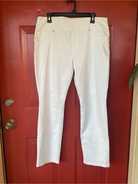 Lee White Slim Fit Slim Leg Jeans